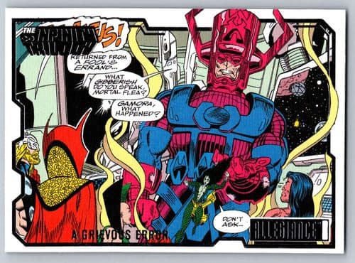 Infinity War (1992) #6 - Galactus #CH-56 — Marvel's Allegiance: The Infinity Trilogy