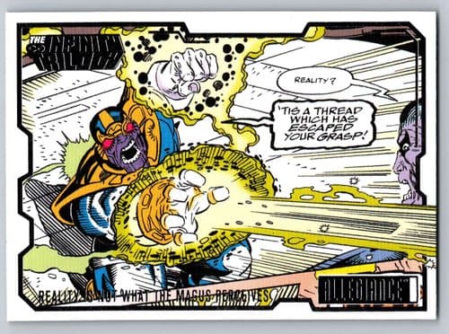 Infinity War (1992) #6 - Adam Warlock #CH-58 — Marvel's Allegiance: The Infinity Trilogy