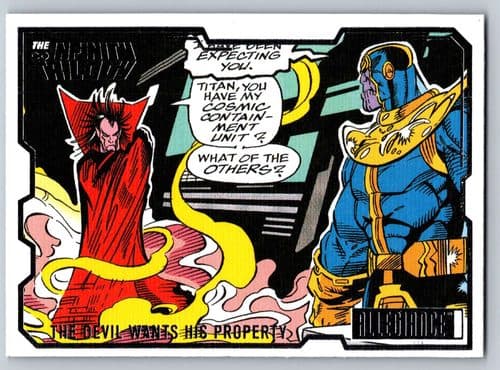 Infinity Crusade (1993) #6 - Mephisto #CH-89 — Marvel's Allegiance: The Infinity Trilogy