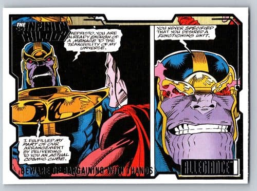 Infinity Crusade (1993) #6 - Thanos #CH-90 — Marvel's Allegiance: The Infinity Trilogy