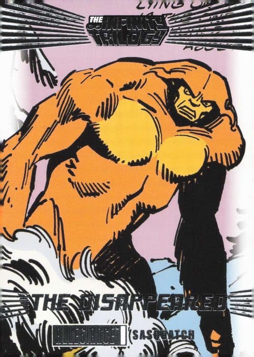 Sasquatch #TD-25 — Marvel's Allegiance: The Infinity Trilogy