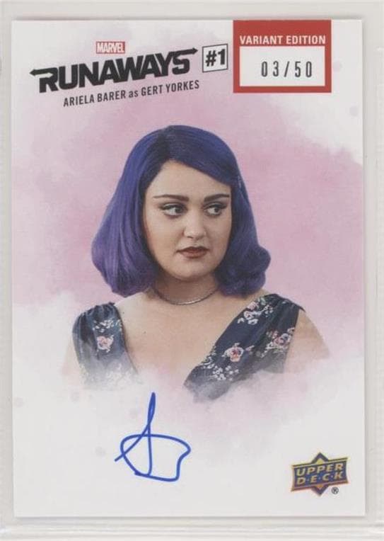 Ariela Barer #R#1-AB — Marvel's Runaways