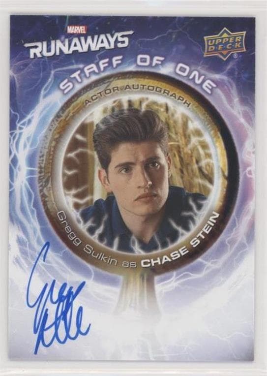 Gregg Sulkin #SOO-GS — Marvel's Runaways