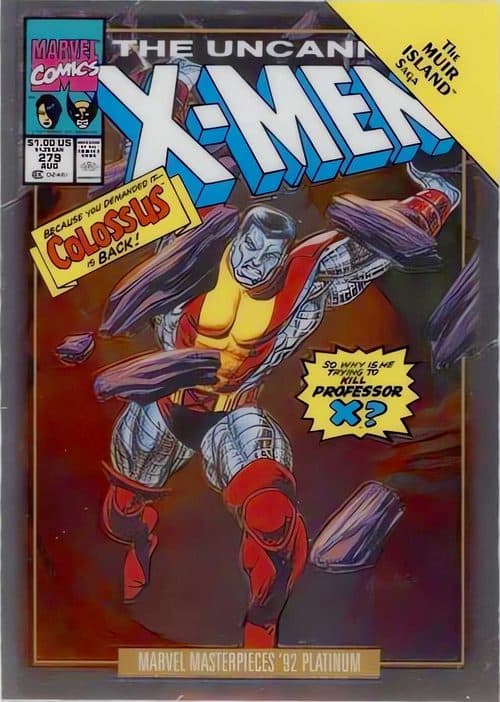 Colossus #14-V — 2024 Skybox Marvel Masterpieces '92 Platinum