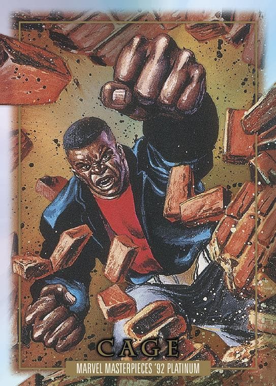 Cage #17 — 2024 Skybox Marvel Masterpieces '92 Platinum