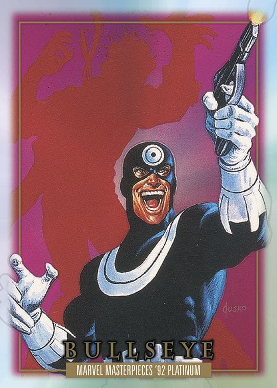 Bullseye #19 — 2024 Skybox Marvel Masterpieces '92 Platinum