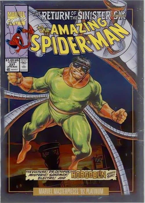 Doctor Octopus #25-V — 2024 Skybox Marvel Masterpieces '92 Platinum