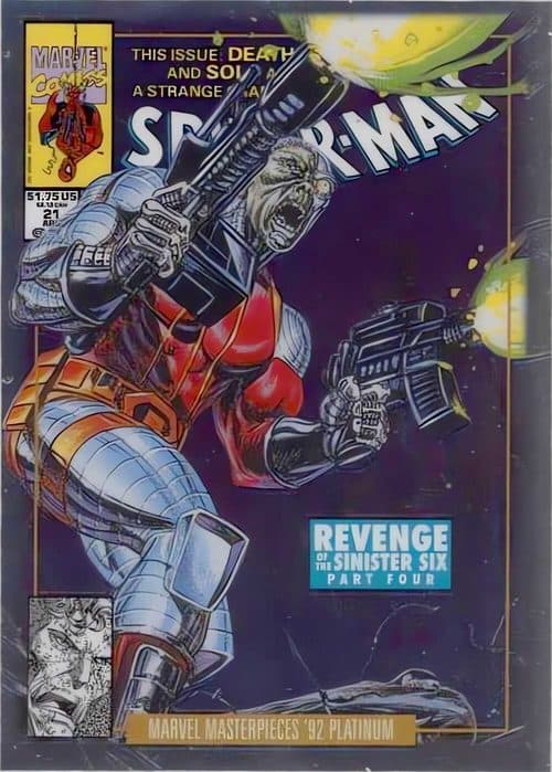 Deathlok #28-V — 2024 Skybox Marvel Masterpieces '92 Platinum