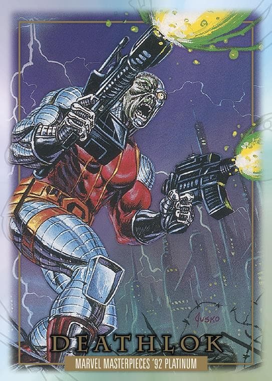 Deathlok #28 — 2024 Skybox Marvel Masterpieces '92 Platinum