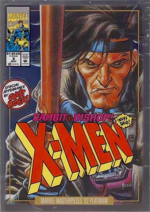 Gambit #29-V — 2024 Skybox Marvel Masterpieces '92 Platinum
