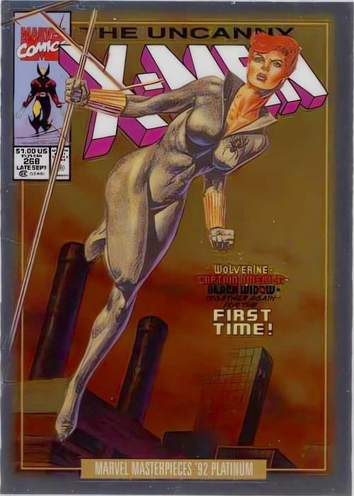 Black Widow #3-V — 2024 Skybox Marvel Masterpieces '92 Platinum