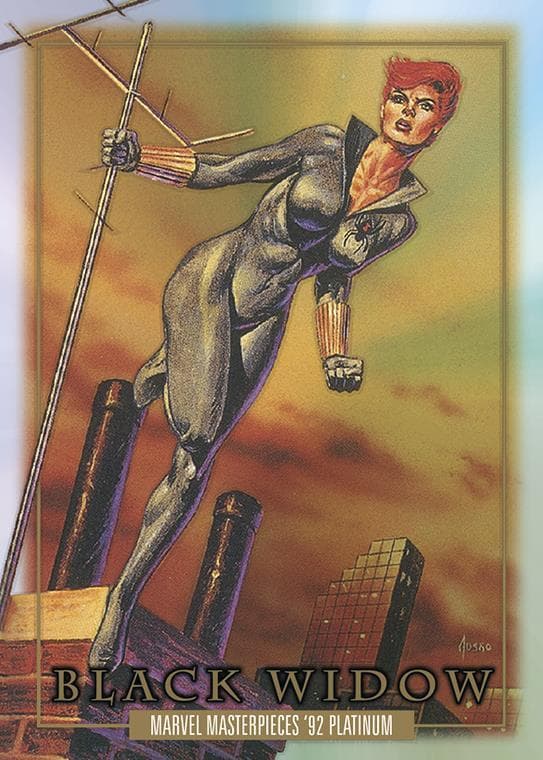 Black Widow #3 — 2024 Skybox Marvel Masterpieces '92 Platinum