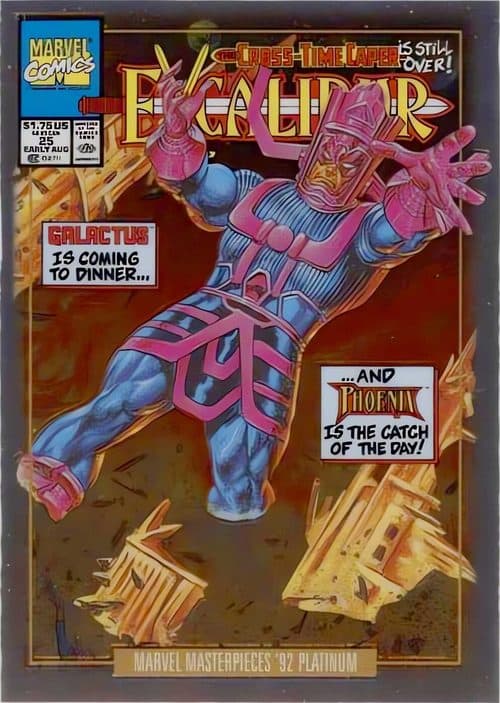 Galactus #30-V — 2024 Skybox Marvel Masterpieces '92 Platinum