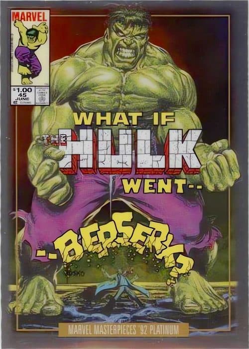 Hulk #32-V — 2024 Skybox Marvel Masterpieces '92 Platinum