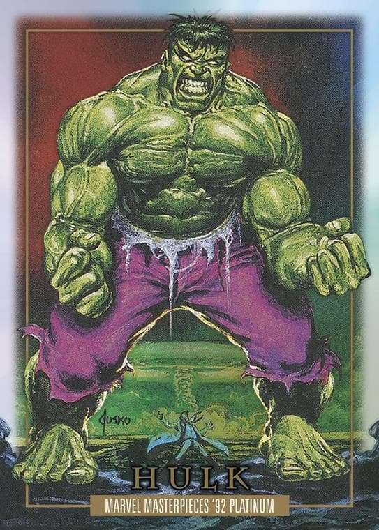 Hulk #32 — 2024 Skybox Marvel Masterpieces '92 Platinum