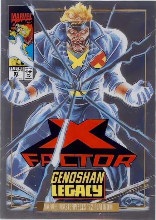 Havok #35-V — 2024 Skybox Marvel Masterpieces '92 Platinum