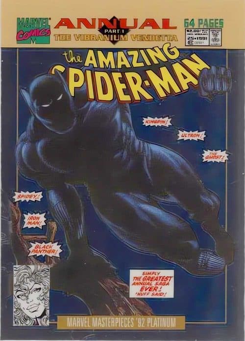 Black Panther #4-V — 2024 Skybox Marvel Masterpieces '92 Platinum