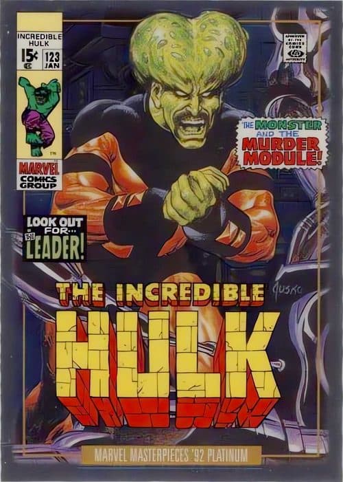 Leader #42-V — 2024 Skybox Marvel Masterpieces '92 Platinum