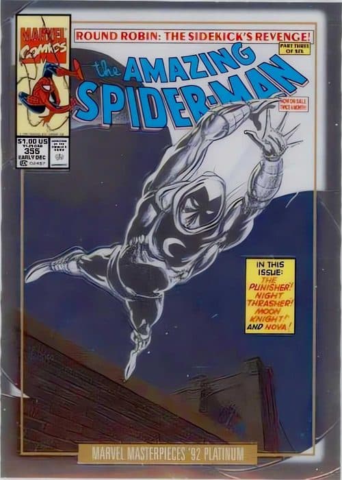 Moon Knight #51-V — 2024 Skybox Marvel Masterpieces '92 Platinum