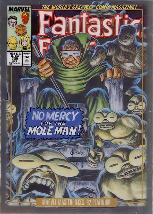 Mole Man #52-V — 2024 Skybox Marvel Masterpieces '92 Platinum