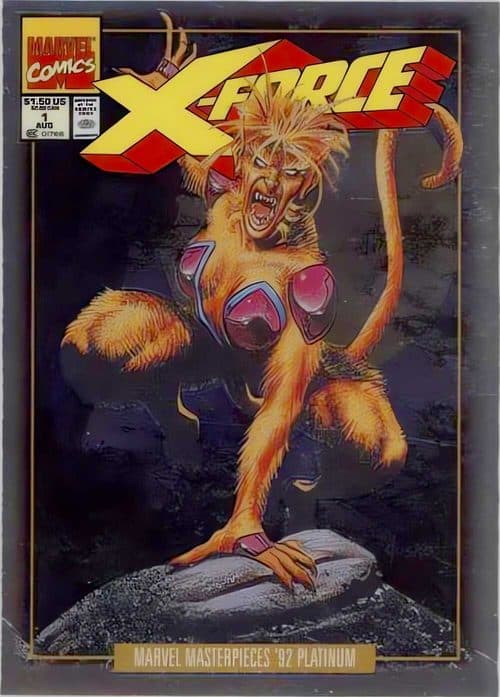 Feral #55-V — 2024 Skybox Marvel Masterpieces '92 Platinum