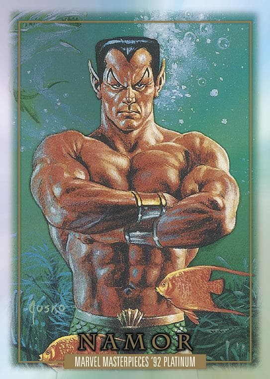 Namor #57 — 2024 Skybox Marvel Masterpieces '92 Platinum