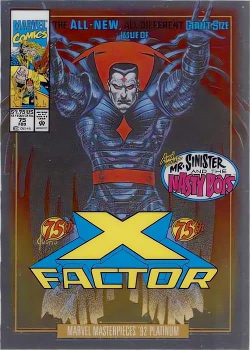Mister Sinister #58-V — 2024 Skybox Marvel Masterpieces '92 Platinum
