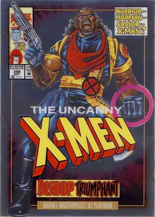 Bishop #6-V — 2024 Skybox Marvel Masterpieces '92 Platinum