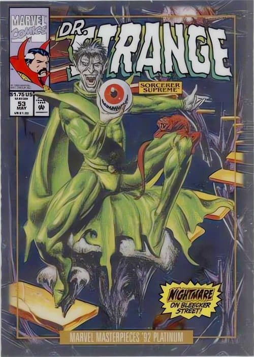 Nightmare #61-V — 2024 Skybox Marvel Masterpieces '92 Platinum
