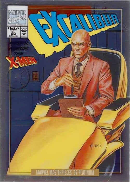 Professor X #66-V — 2024 Skybox Marvel Masterpieces '92 Platinum