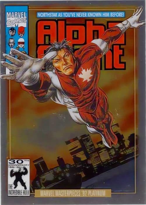 Northstar #69-V — 2024 Skybox Marvel Masterpieces '92 Platinum