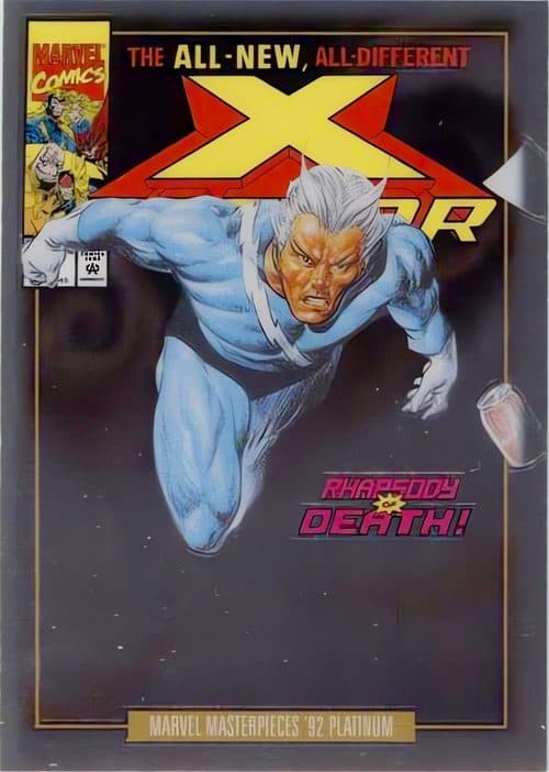 Quicksilver #71-V — 2024 Skybox Marvel Masterpieces '92 Platinum