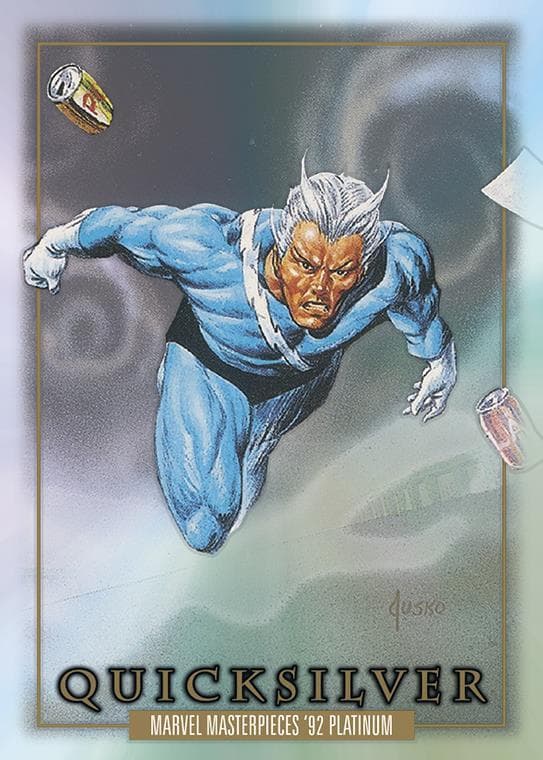 Quicksilver #71 — 2024 Skybox Marvel Masterpieces '92 Platinum