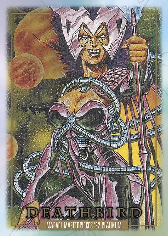 Deathbird #73 — 2024 Skybox Marvel Masterpieces '92 Platinum