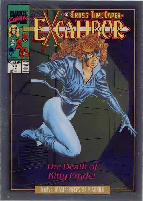 Shadowcat #75-V — 2024 Skybox Marvel Masterpieces '92 Platinum