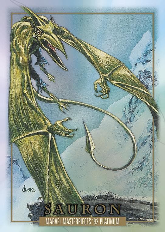 Sauron #76 — 2024 Skybox Marvel Masterpieces '92 Platinum