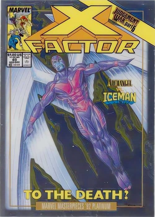 Archangel #8-V — 2024 Skybox Marvel Masterpieces '92 Platinum
