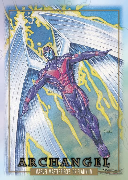 Archangel #8 — 2024 Skybox Marvel Masterpieces '92 Platinum