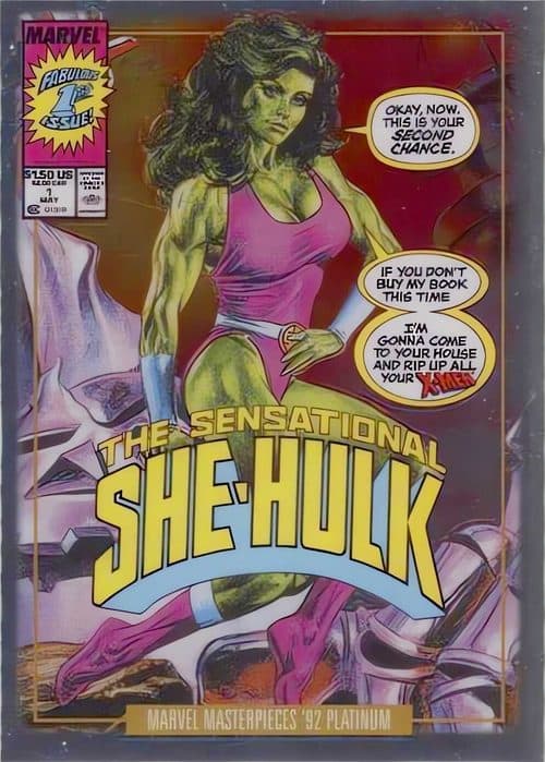She-Hulk #82-V — 2024 Skybox Marvel Masterpieces '92 Platinum