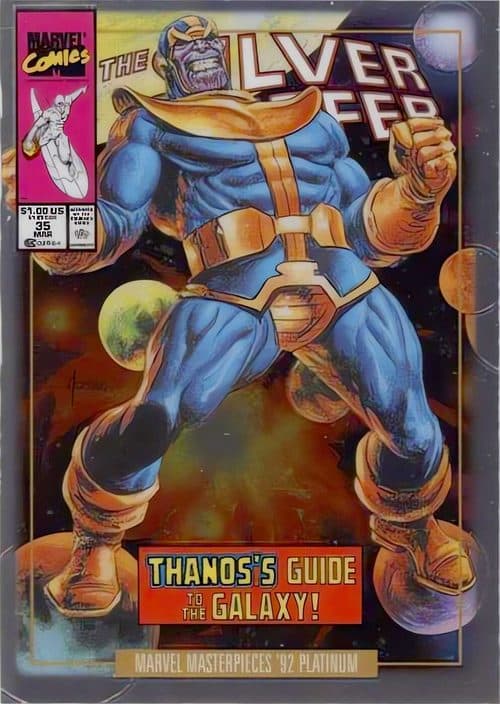 Thanos #83-V — 2024 Skybox Marvel Masterpieces '92 Platinum