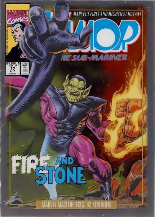 Super Skrull #84-V — 2024 Skybox Marvel Masterpieces '92 Platinum