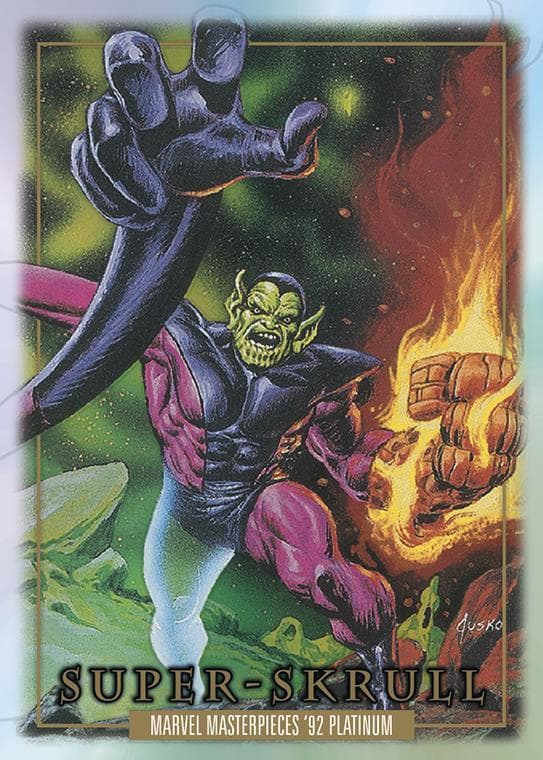 Super Skrull #84 — 2024 Skybox Marvel Masterpieces '92 Platinum