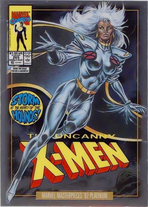 Storm #86-V — 2024 Skybox Marvel Masterpieces '92 Platinum