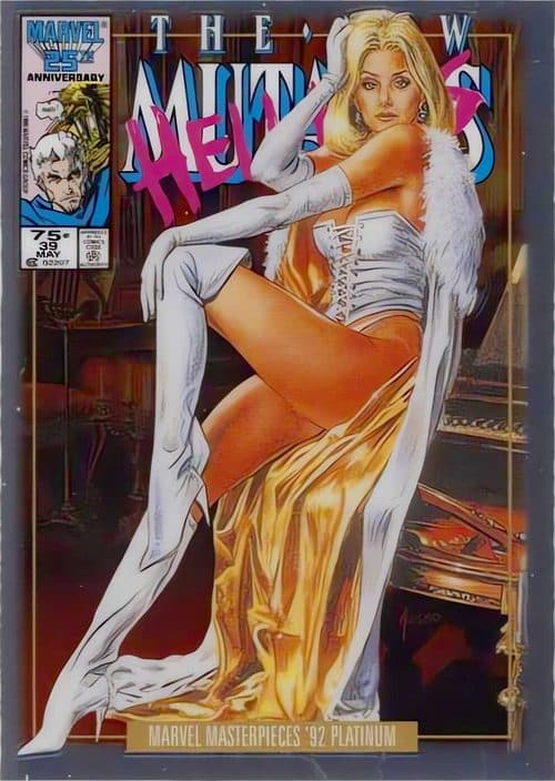 White Queen #95-V — 2024 Skybox Marvel Masterpieces '92 Platinum