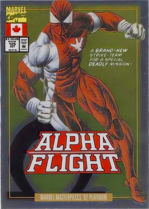 Weapon Omega #96-V — 2024 Skybox Marvel Masterpieces '92 Platinum