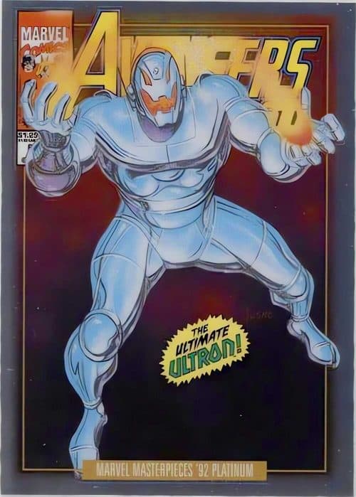 Ultron #98-V — 2024 Skybox Marvel Masterpieces '92 Platinum