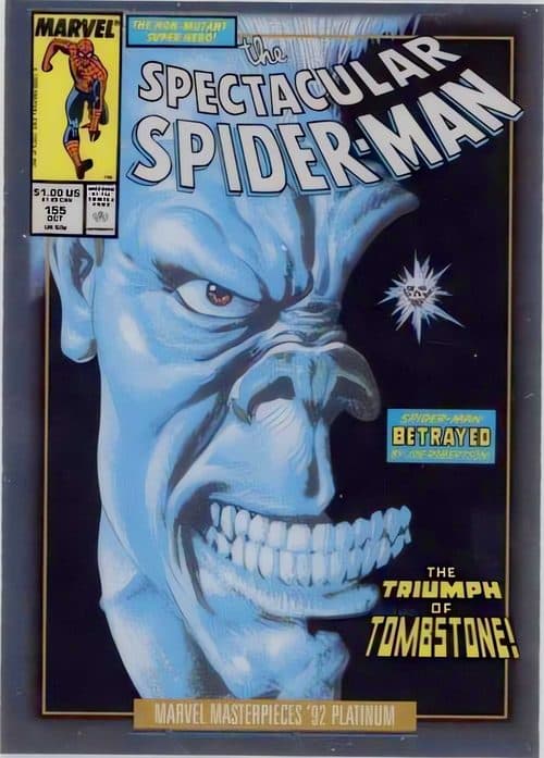 Tombstone #99-V — 2024 Skybox Marvel Masterpieces '92 Platinum