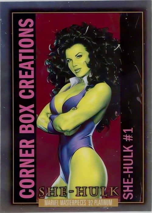 She-Hulk #CB-10 — 2024 Skybox Marvel Masterpieces '92 Platinum