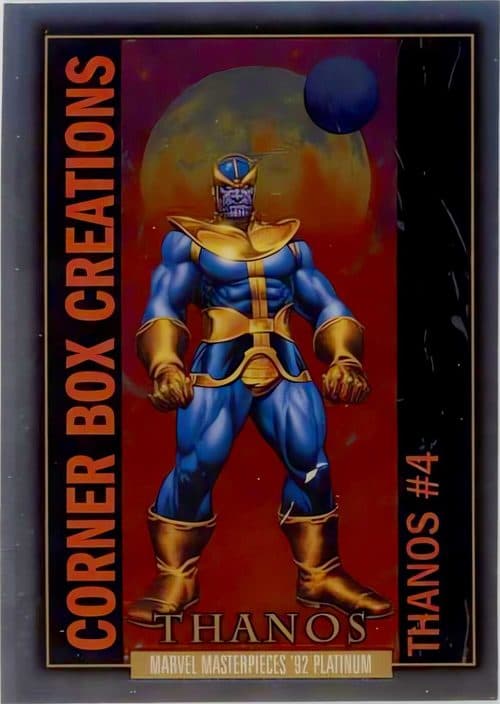 Thanos #CB-11 — 2024 Skybox Marvel Masterpieces '92 Platinum