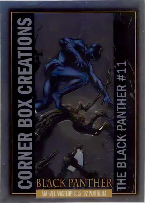Black Panther #CB-13 — 2024 Skybox Marvel Masterpieces '92 Platinum